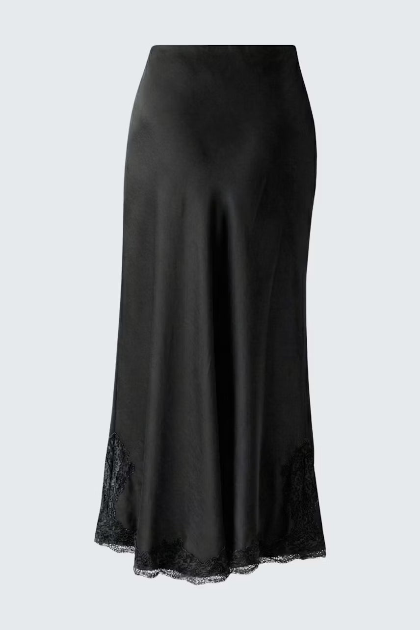 Oui Satin Skirt