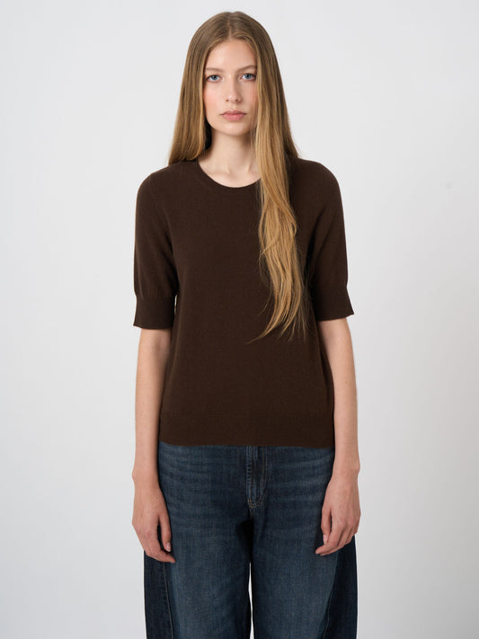 Repeat cashmere Slim Short-Sleeve Organic
