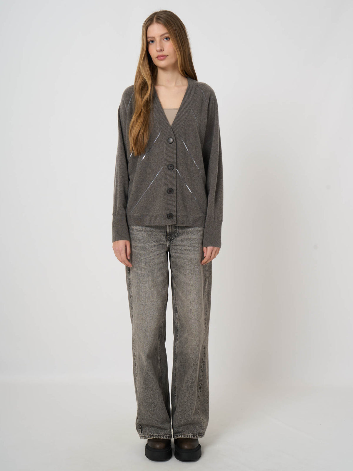 Repeat Cashmere Cardigan