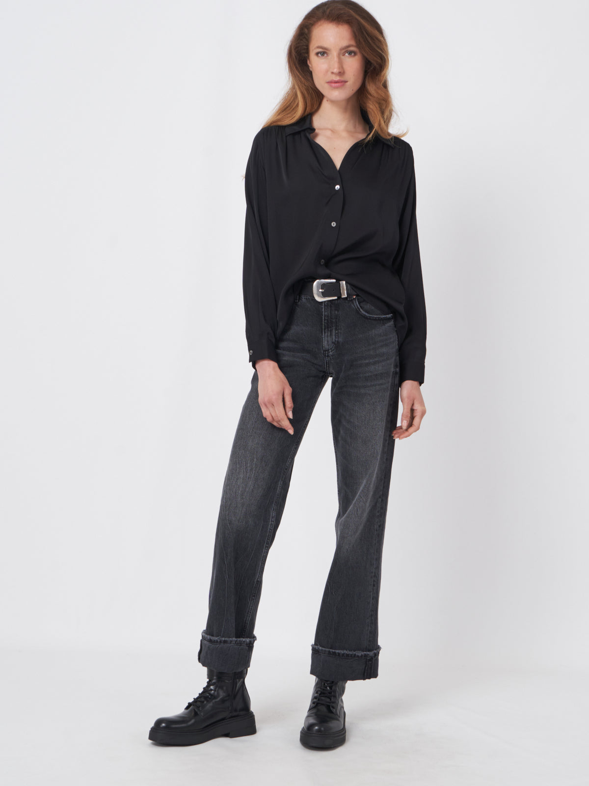 Repeat Cashmere Silk Blouse