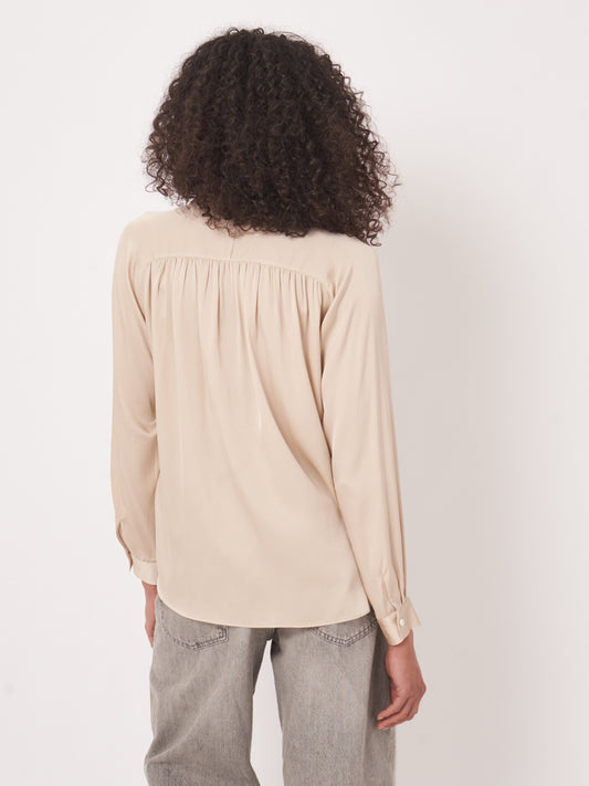 Repeat Cashmere Silk Blouse