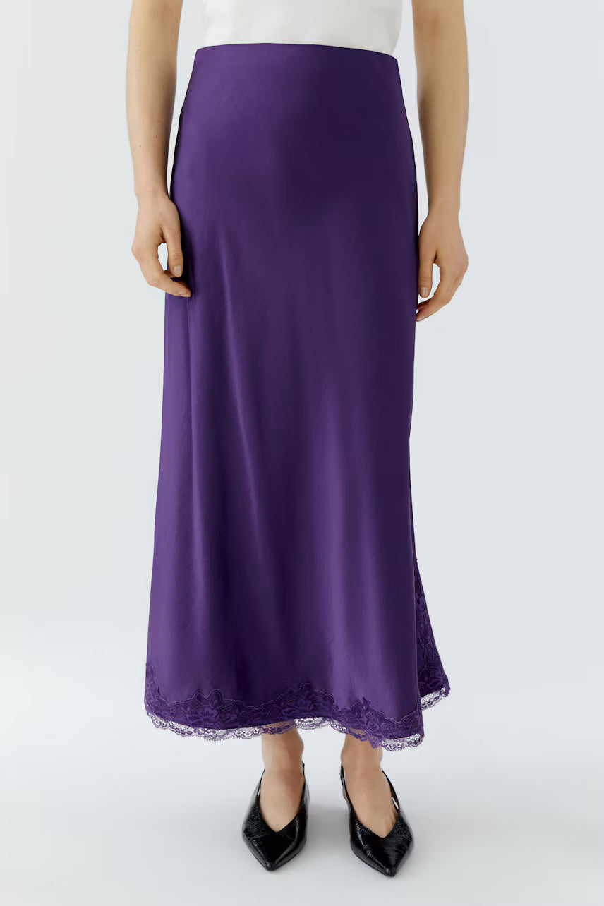 Oui Satin Skirt