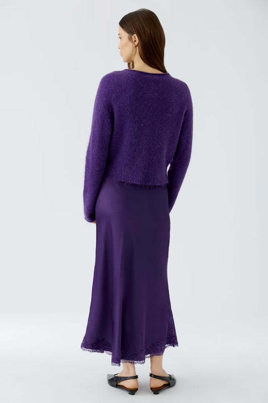 Oui Satin Skirt