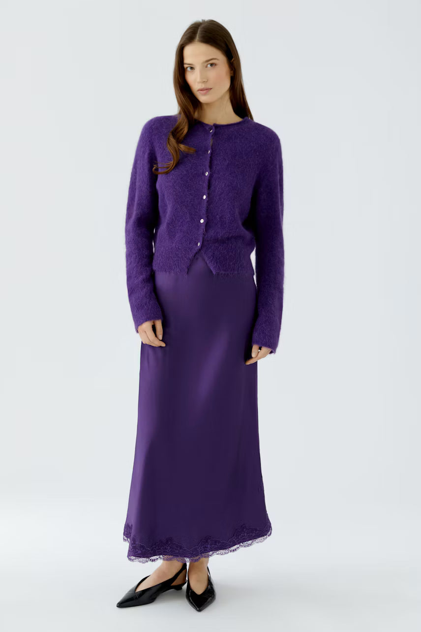 Oui Satin Skirt