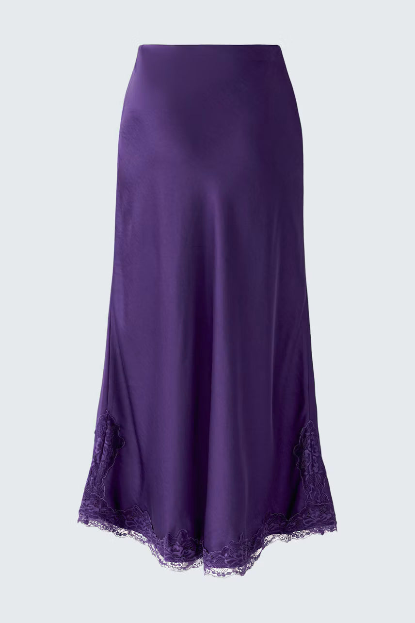 Oui Satin Skirt