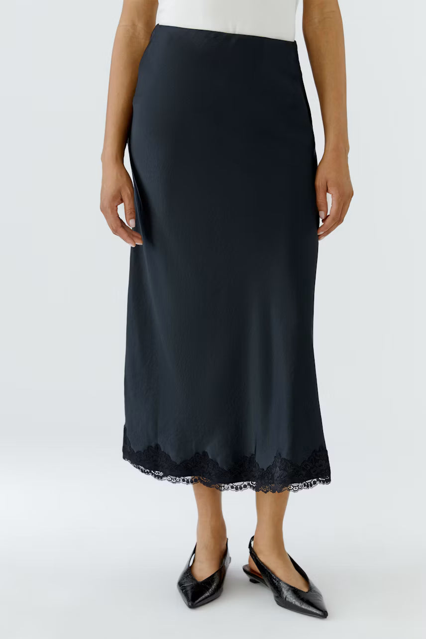 Oui Satin Skirt