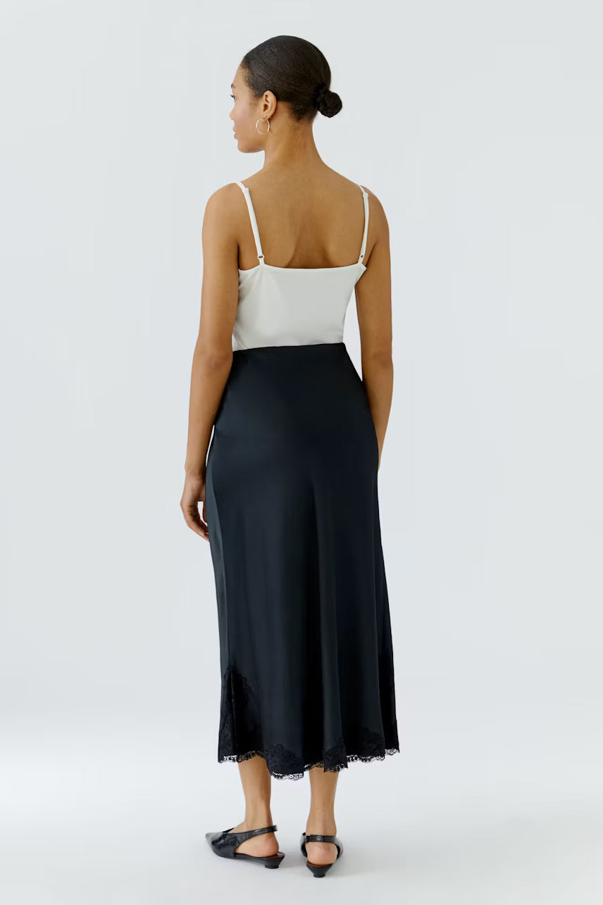 Oui Satin Skirt