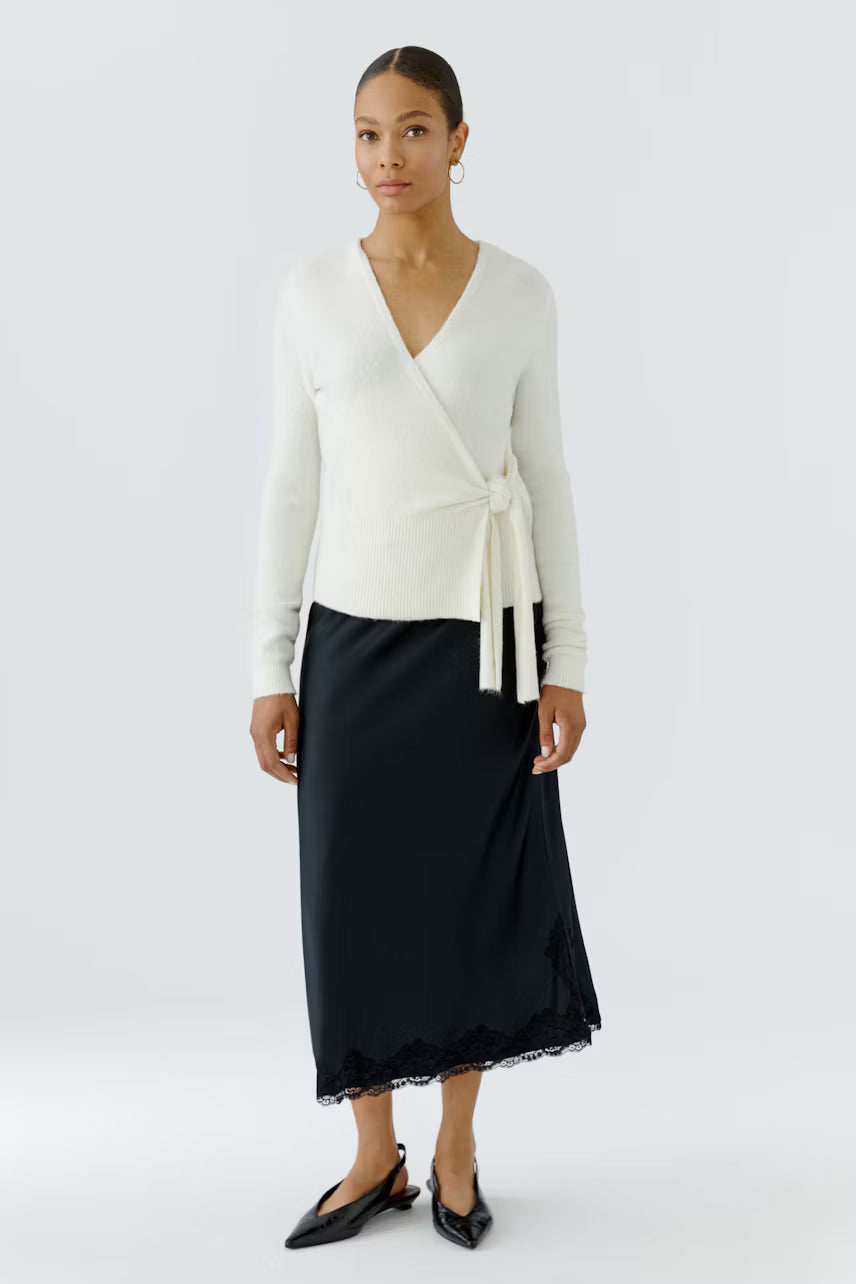 Oui Satin Skirt