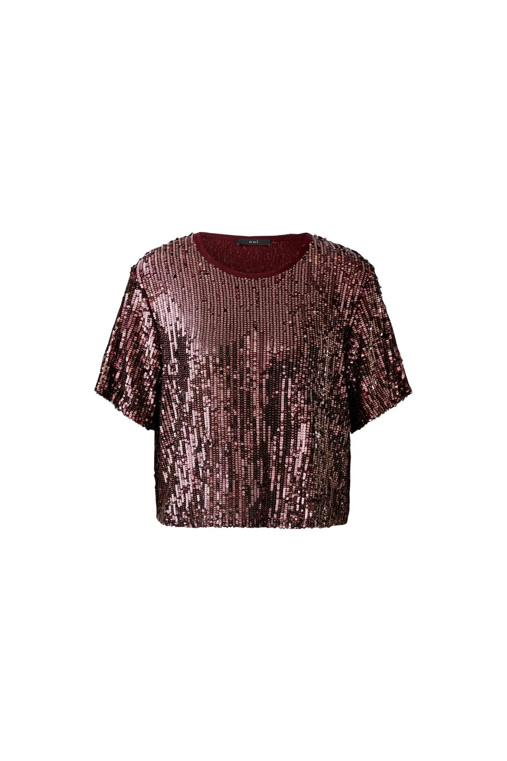 Oui Sequin Top