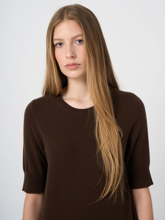Repeat cashmere Slim Short-Sleeve Organic