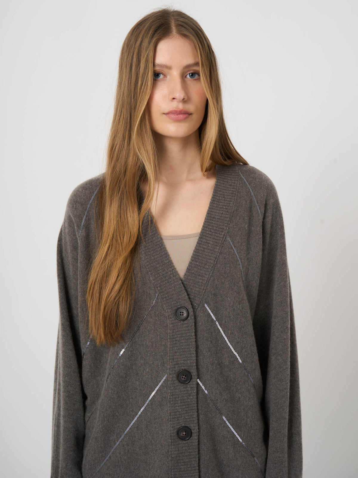 Repeat Cashmere Cardigan