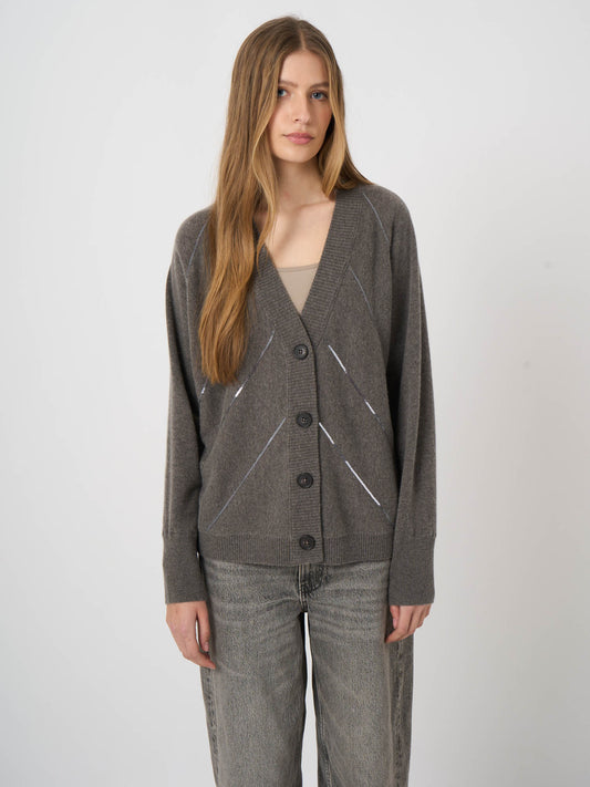 Repeat Cashmere Cardigan