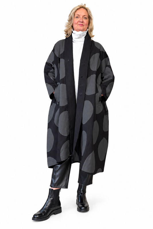 Moyuru Oversized Spot Coat