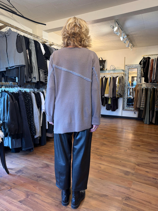 MOYURU | Asymmetrical Wool Sweater